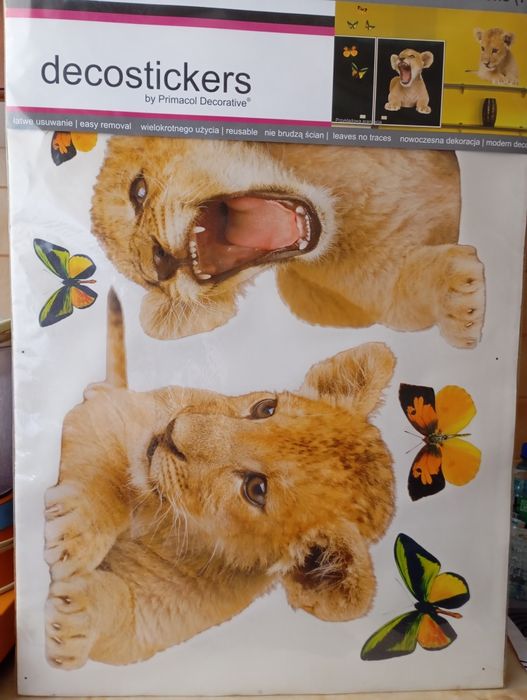 Naklejka / na ścianę, na meble/ - nowoczesna dekoracja.