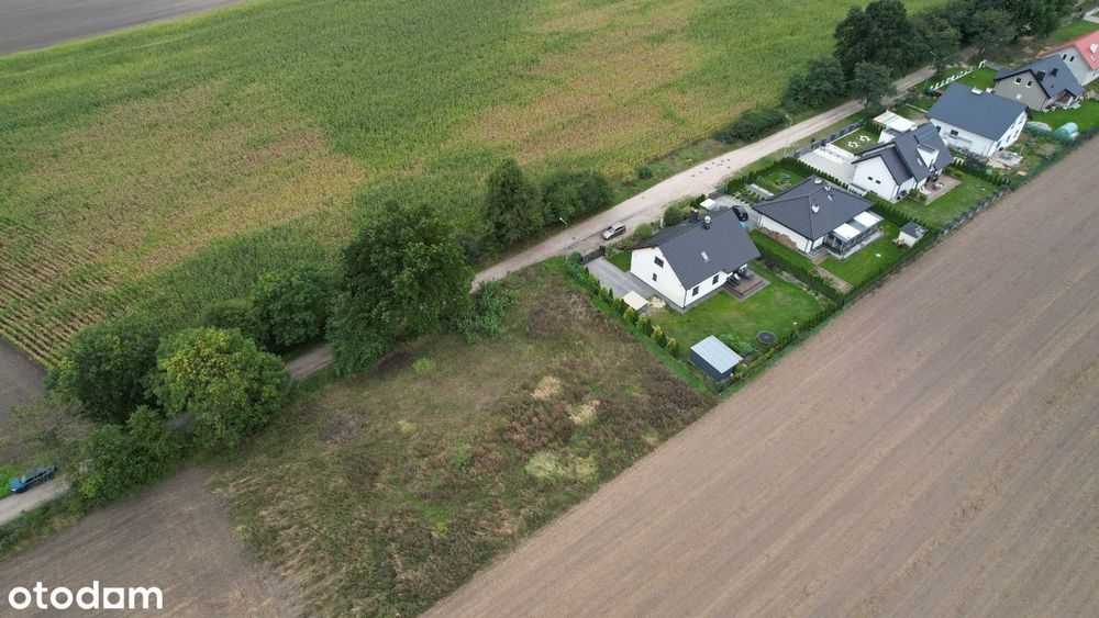 Działka budowlana 750 m² w Rożnowie/ wydane warunki zabudowy - Widok 5