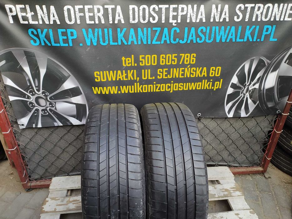 2x używane opony letnie 225/45 R18 Bridgestone 2024r Gwarancja montaż