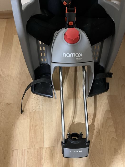Fotelik  rowerowy HAMAX Siesta Odchylany jak NOWY