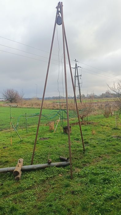 Zestaw ręczny do bicia studni wraz o sprzętem