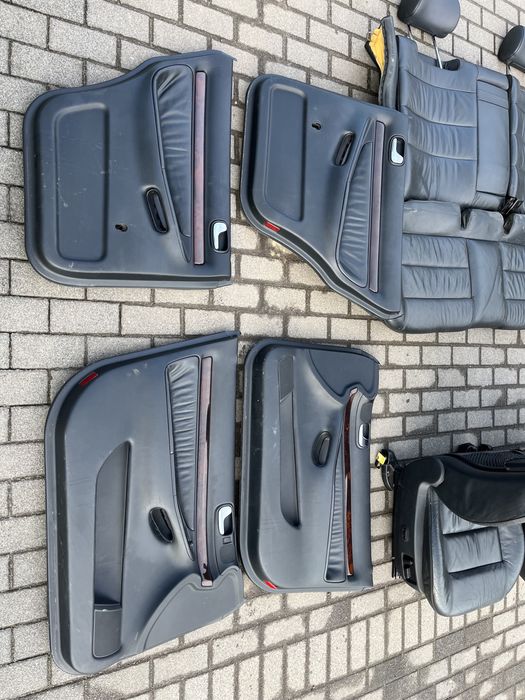 Fotele + boki skórzane Audi A4 B5