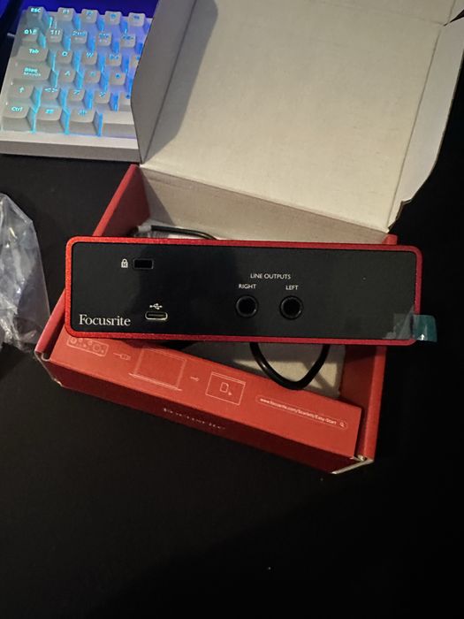 Interface Audio Focusrite NOVA com fatura