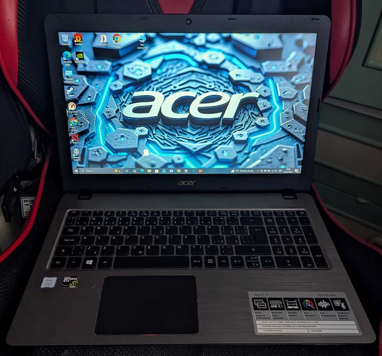 ACER 15.6"IPS Full HD/Intel i5-7200U/DDR4 16GB/nVidia GTX 950M 4 GB