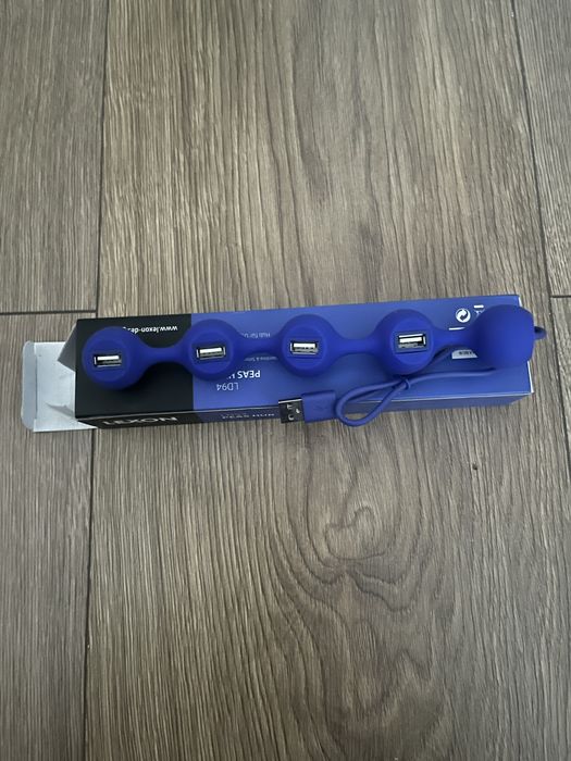 Rozdzielacz USB Peas hub LEXON 4 porty LD94