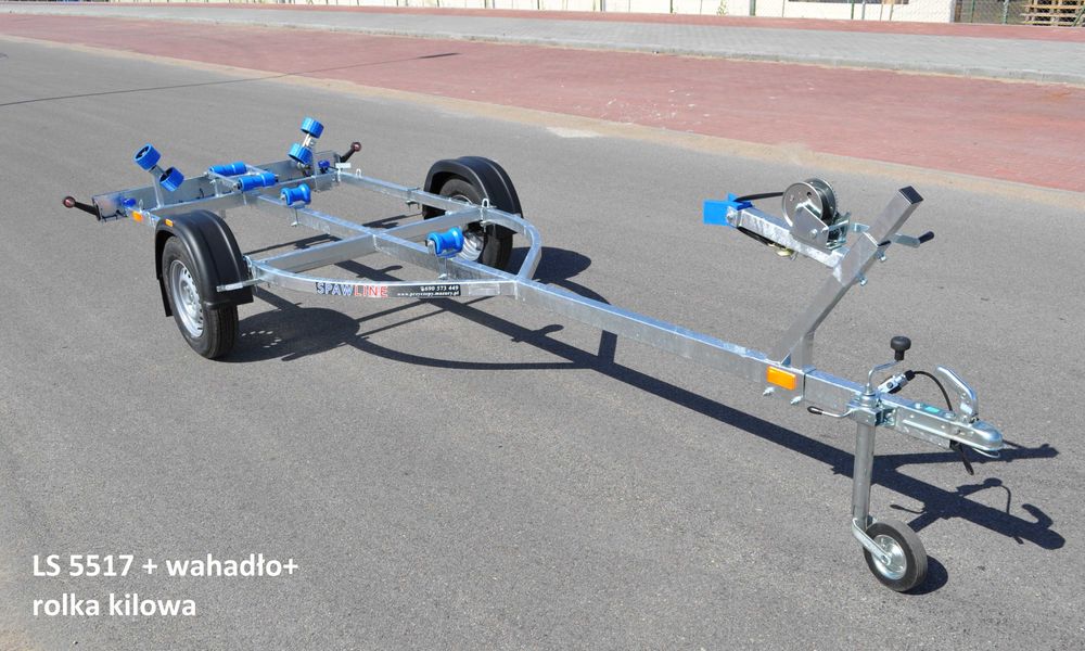 Przyczepa podłodziowa do łodzi  łódki Spawline do 4,5m - Producent