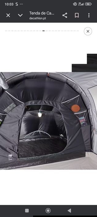 Tenda de campismo  fresh & Black