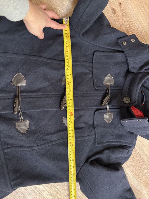 Elegancki plaszcz damski Tommy Hilfiger L 40 welna wiskoza