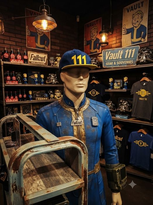Кепка мерч Fallout 4 від Bethesda