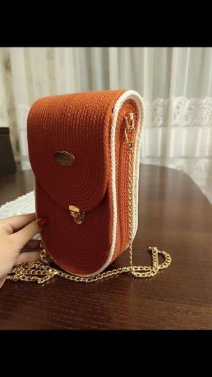 Сумка кросбоді handmade з бавовняного шнура