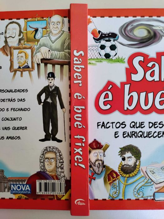 Livro Infantil - Saber é bué fixe