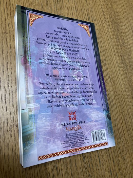 Opowieści z Narni, Srebrne Krzesło, nowa ksiażka