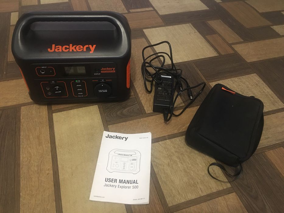 Jackery explorer 500 портативна зарядна станція