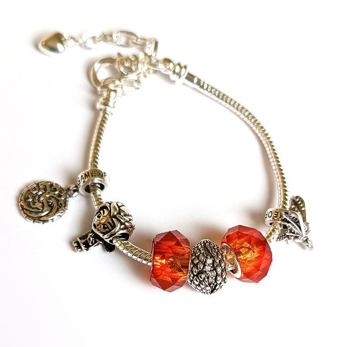 Bransoletka charms Pandora Daenerys Smocze jajo Gra o tron Nowość