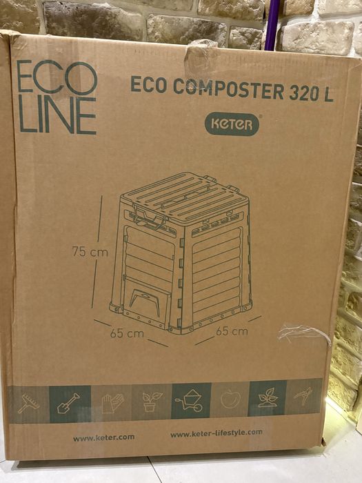 Kompostownik 320L nowy Keter Eco Composter