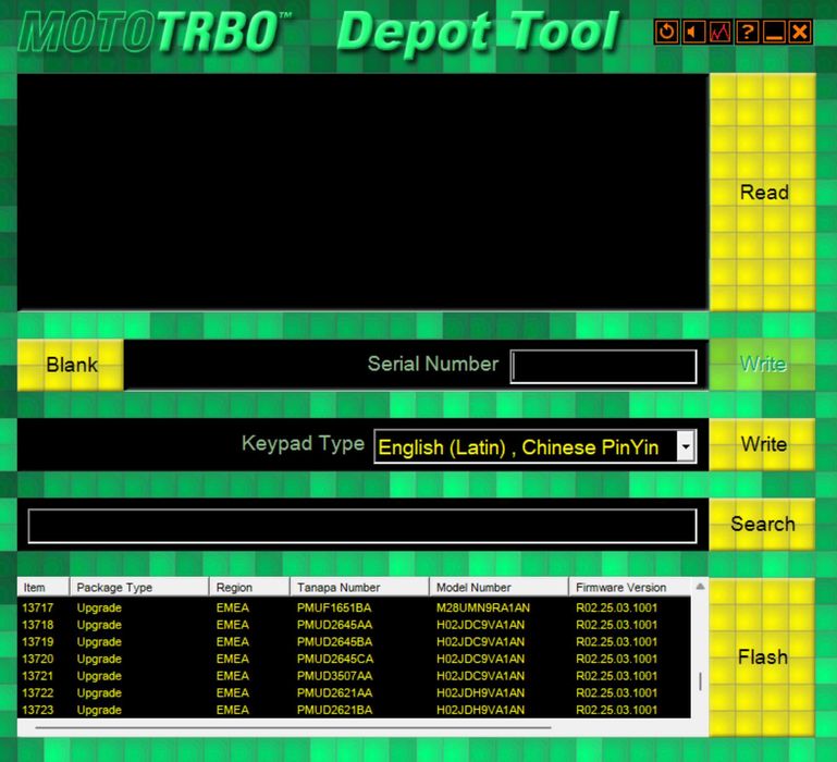 Рация Motorola TLS-PSK Codeplug