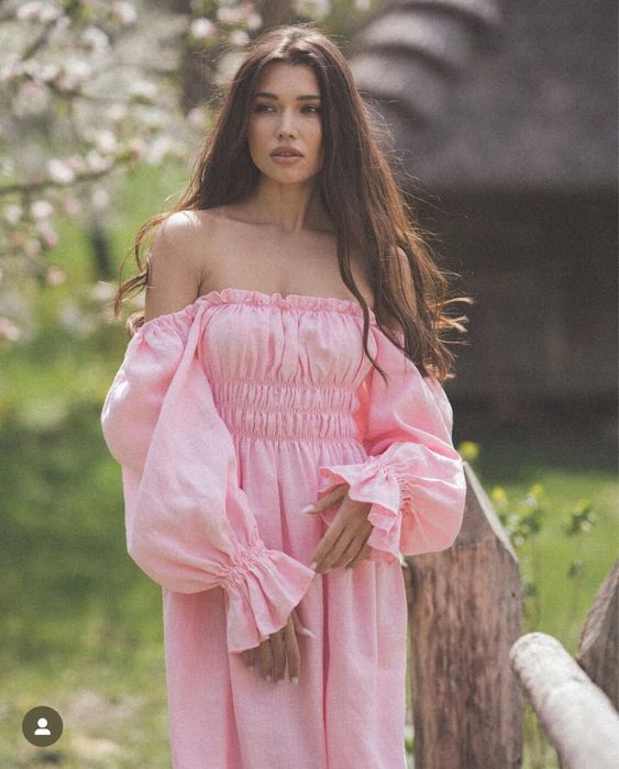 Сукня українського бренду cher17 the ellis clothers 100% льон, xs-s-m
