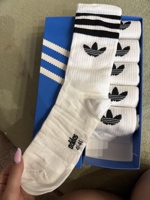Skarpetki długie męskie Adidas