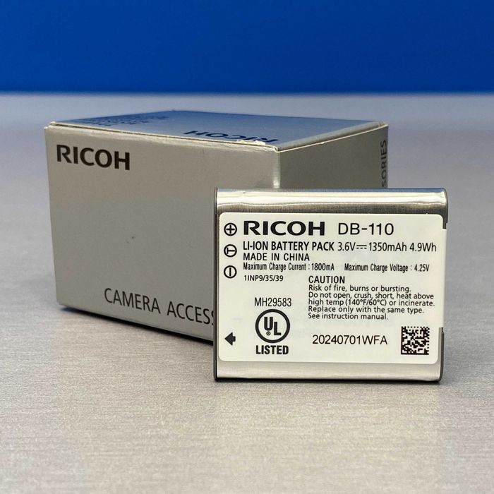Ricoh DB-110 Battery (GR III | GR IIIx | Theta X) - NEW64283924954883120