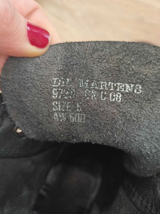 Dr Martens Vintage Glany Boots made in england