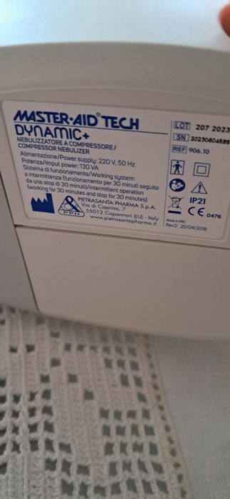 Dynamic + Nebulizador Compressão Aerossol
