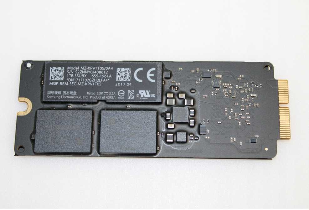 Dysk  Apple MZ-KPV1T0S/0A4 M.2 PCIe SsubX 1TB A1398