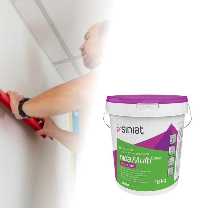 SINIAT Multi Task 18kg lekka gotowa masa szpachlowa