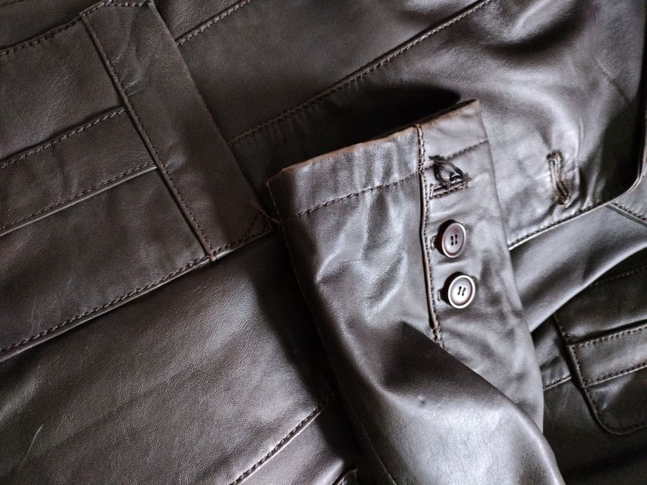 Kurtka żakiet miękkiej skóry naturalnej