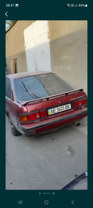 Toyota corolla e 107 двигатель