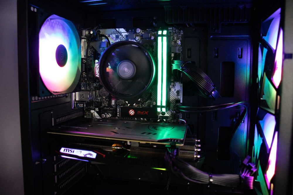 Komputer Gamingowy Ryzen 5 3500 RTX 2060 16GB RAM 512 GB SSD **DOWÓZ**