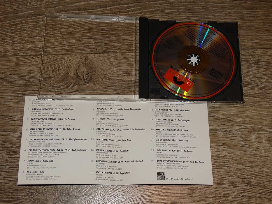 Hits of 65-66  Various Artist CD