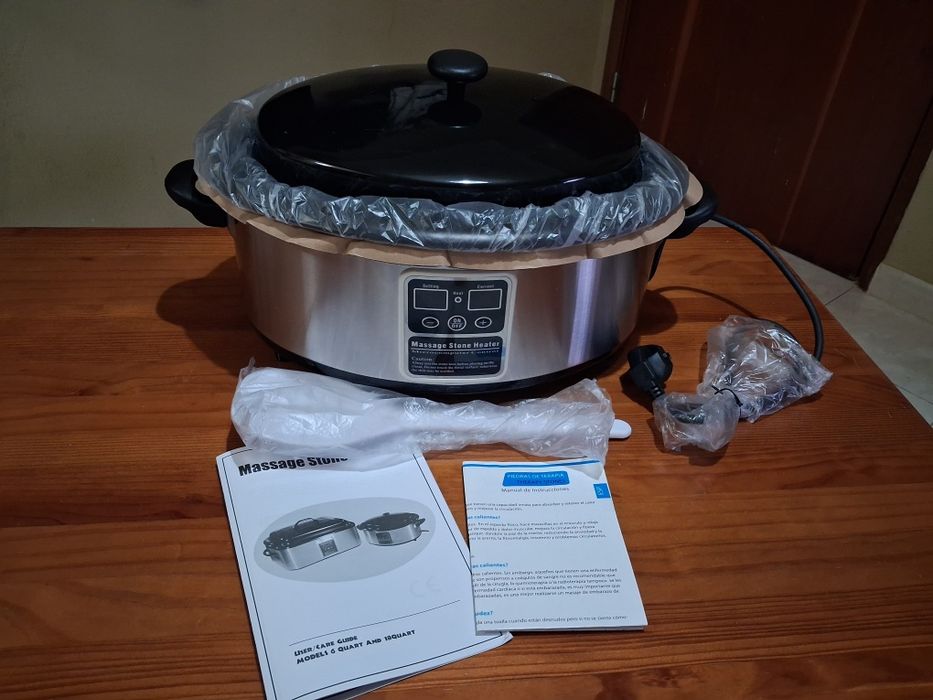 Aquecedor de pedras profissional de terapias para 36 pedras,  Quirumed