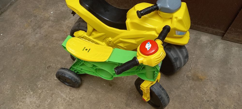 Детский самокат мотоцикл