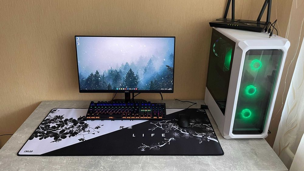 Ігровий ПК + монітор + периферія (готовий комплект)