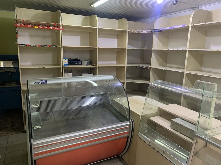 Стелажі  торгові для продовольчого магазину