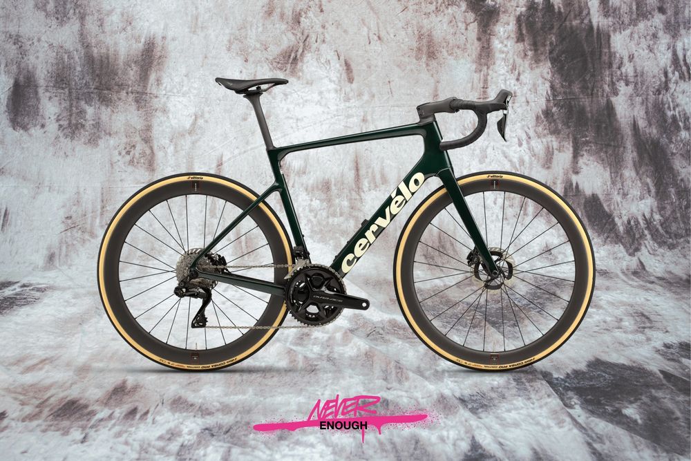Cervelo Caledonia-5 Dura Ace Di2 Emerald / Cream r. 51 Nowy Fv23 W-wa