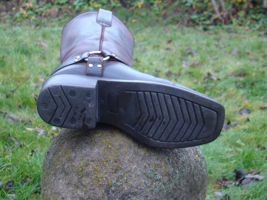 Кожаные МОТО сапоги REDCAR by KOCHMANN 42 - 43р. мотоботы CHOPPER