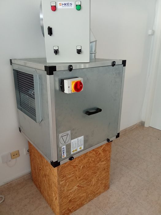 EXTRAÇÃO FUMOS | HKES Filtro Eletrostático  | Exaustor Extrator HORECA