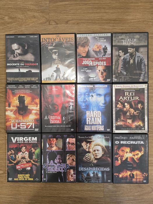 Filmes DVD - Conjunto de 24 filmes