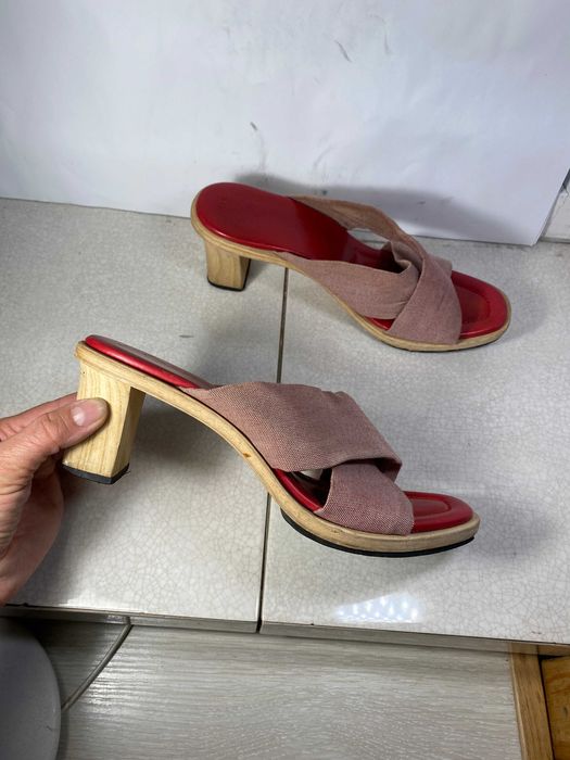 jil sander шлепки шлёпанцы босоножки 39р 25см оригинал