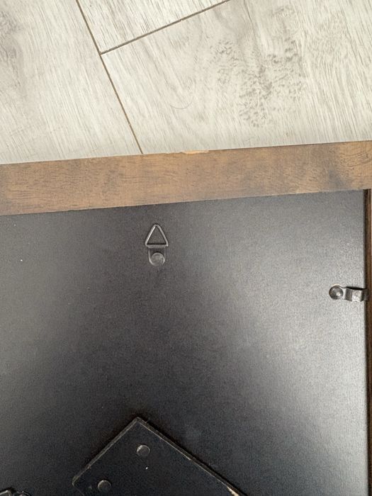 Duża drewniana ramka na zdjęcie