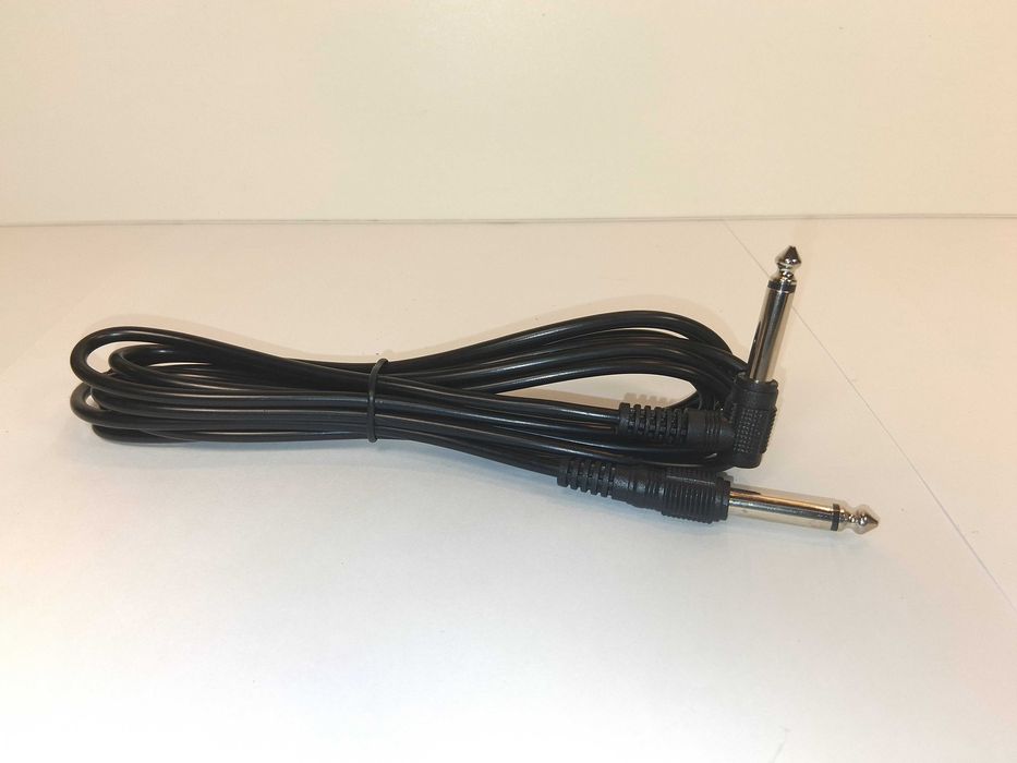 P148 Kabel Gitarowy Jack 6.3mm Mono 3m Kątowy Instrumentalny Jack-Jack