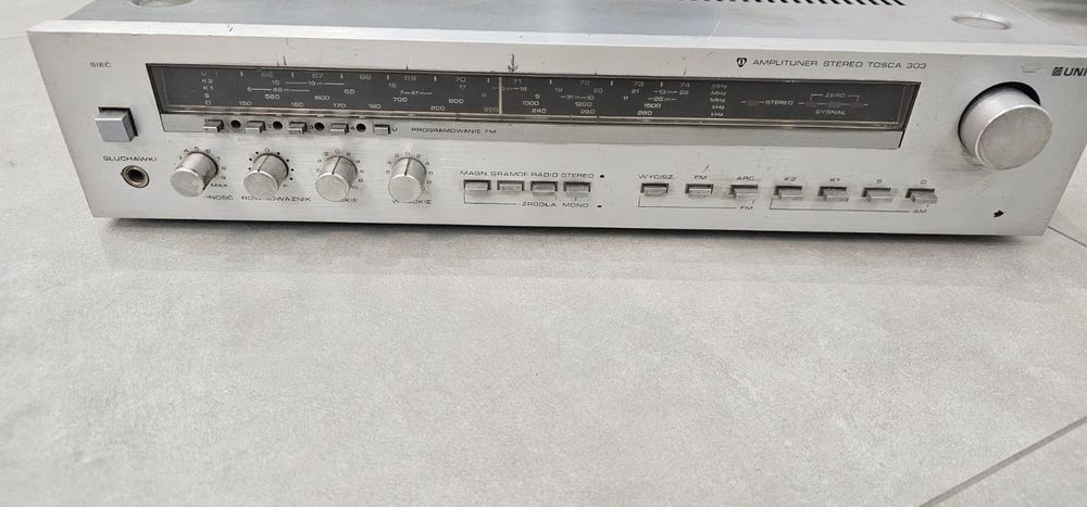 Unitra Diora Tosca 303 amplituner stereo