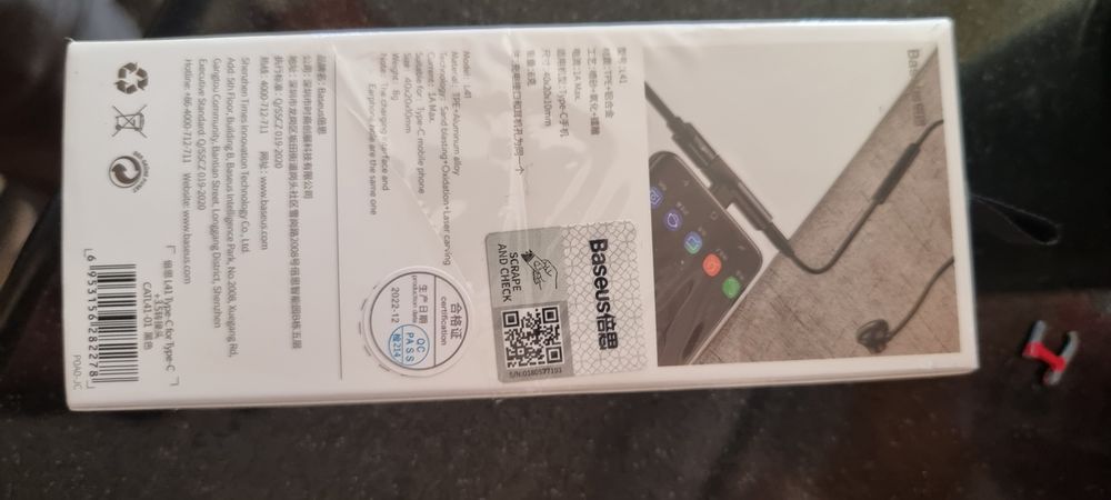 Adapatador USB C para jack 3.5mm