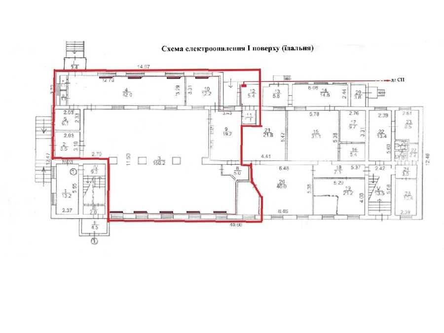 Оренда приміщення 236м2, під громадське харчування,  Видубичі.