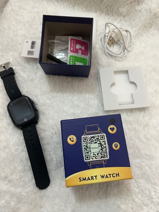 Smartwatch com GPS e sistema SOS