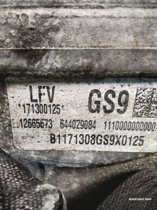 Opel Insignia B 1.5T LFV Silnik Słupek 130TYŚ MIL