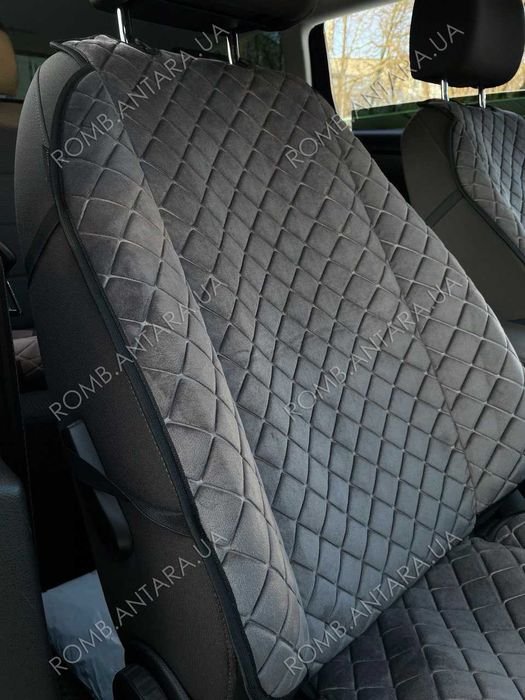PREMIUM МОДЕЛЬНІ Авто накидки на сидіння в машину Алькантара Екошкіра