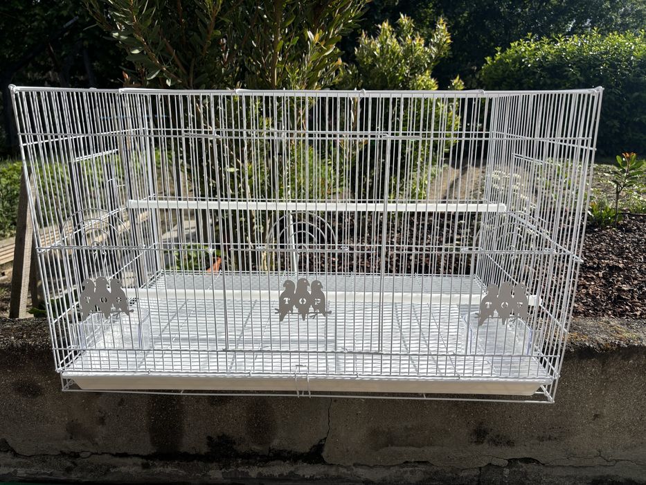Gaiola para passaros 75x45x45