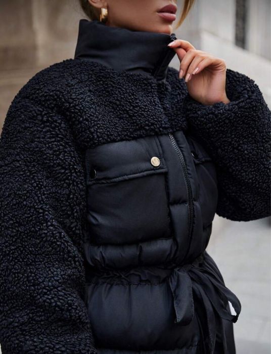 Kurtka zimowa taliowana